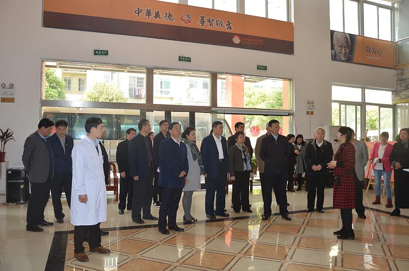全国政协副主席陈晓光来我院调研养老工作 全国政协副主席陈晓光来我院调研养老工作